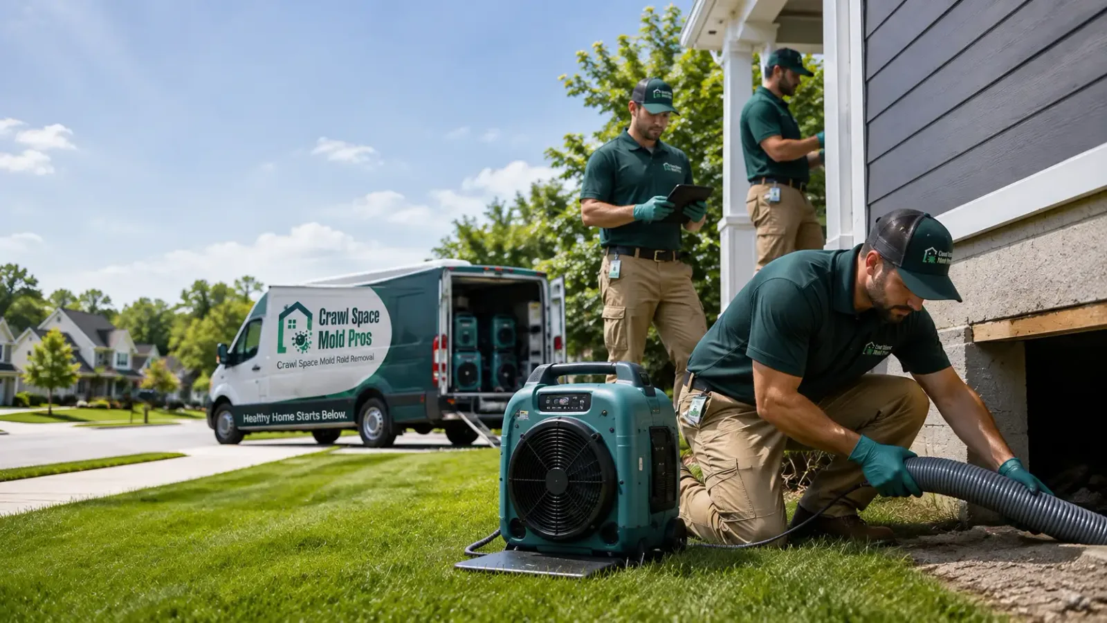 Crawl Space Mold Removal in Scottsburg, OR